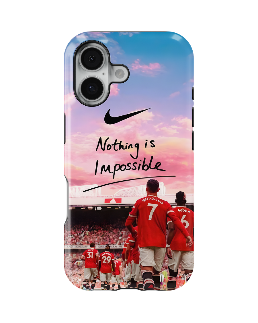 Football Tank Case (Ronaldo Nothing is Impossible)