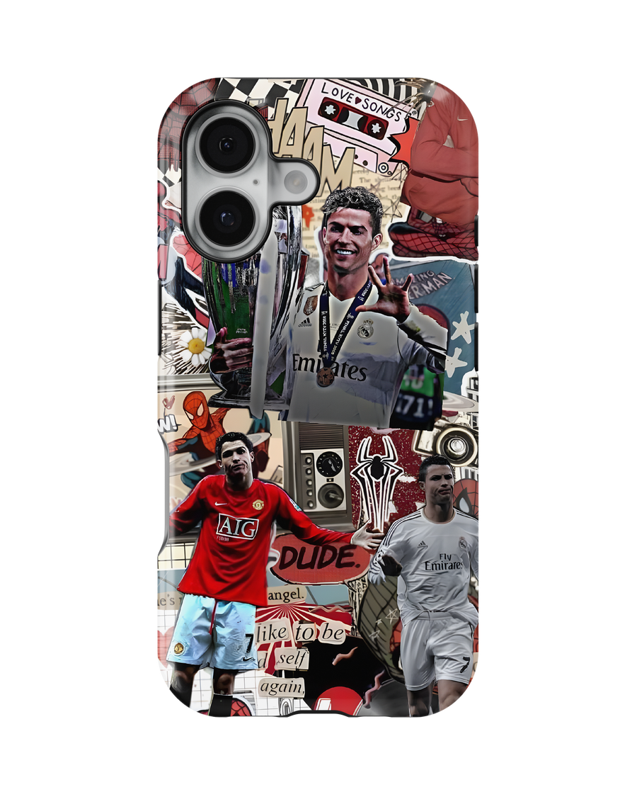 Football Tank Case (Ronaldo x Spiderman)