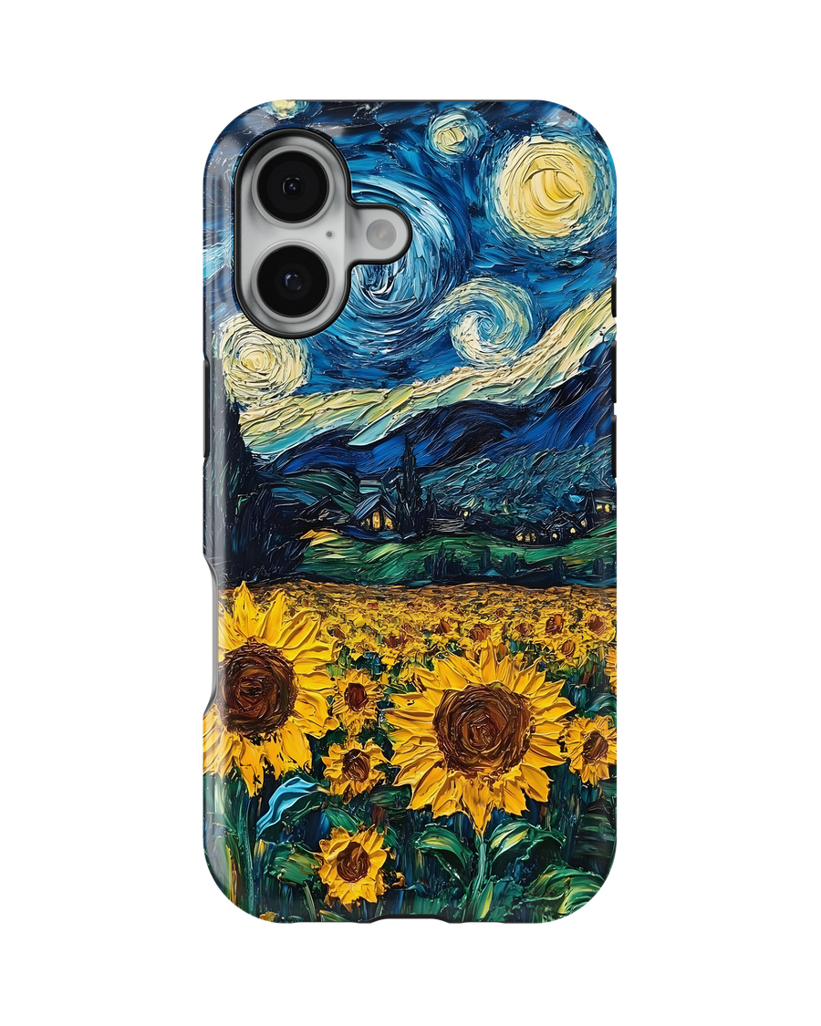 Girls Aesthetic Tank Case (The Flower Night)