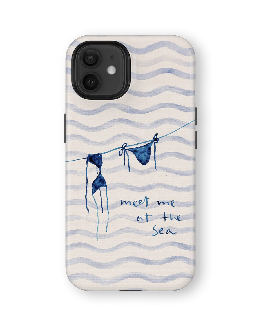 iPhone 12 Tank Case | Girls Aesthetics (Sea Breeze)