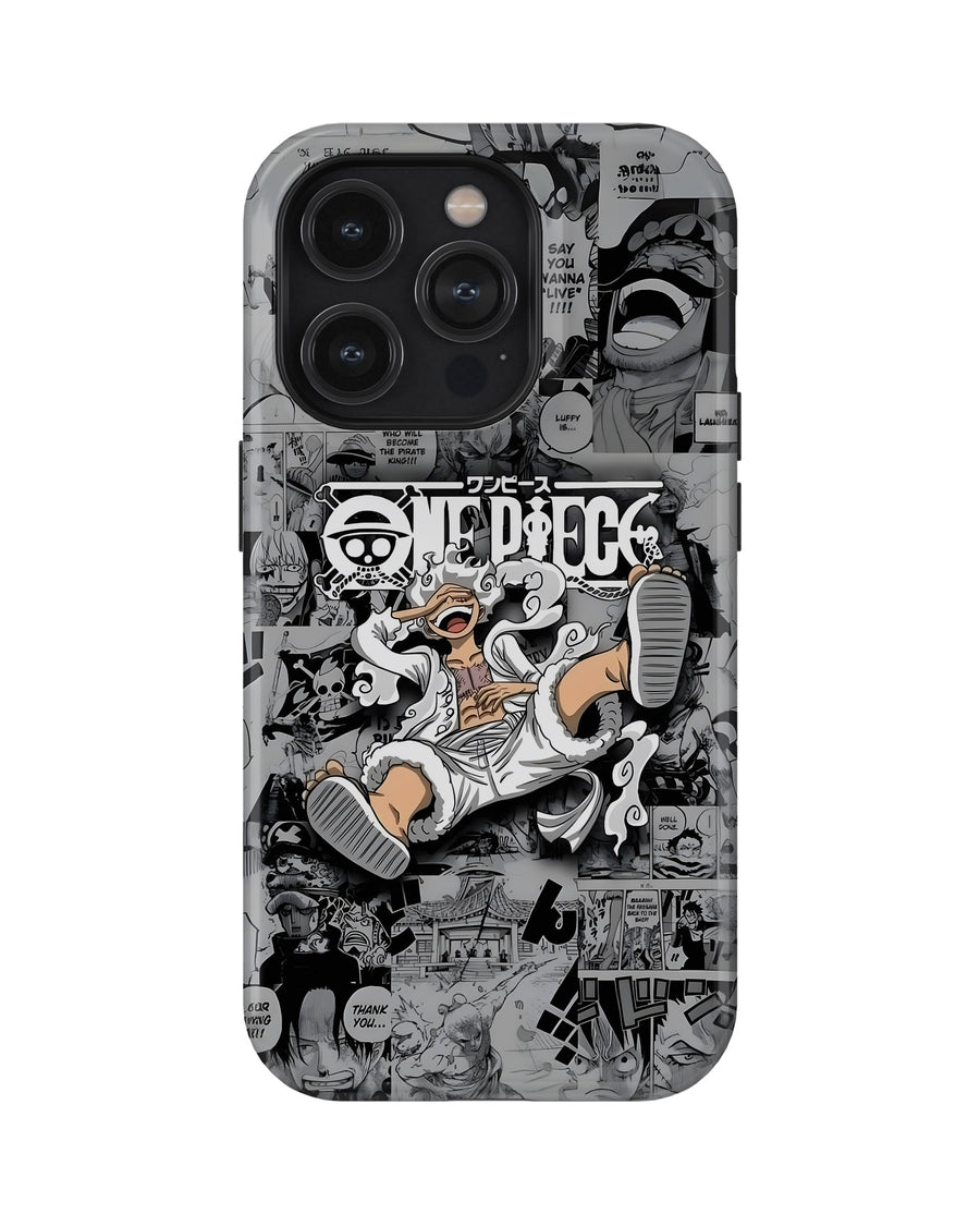 iPhone 15 Pro Max Tank Case | Anime (Gear 5 Luffy)