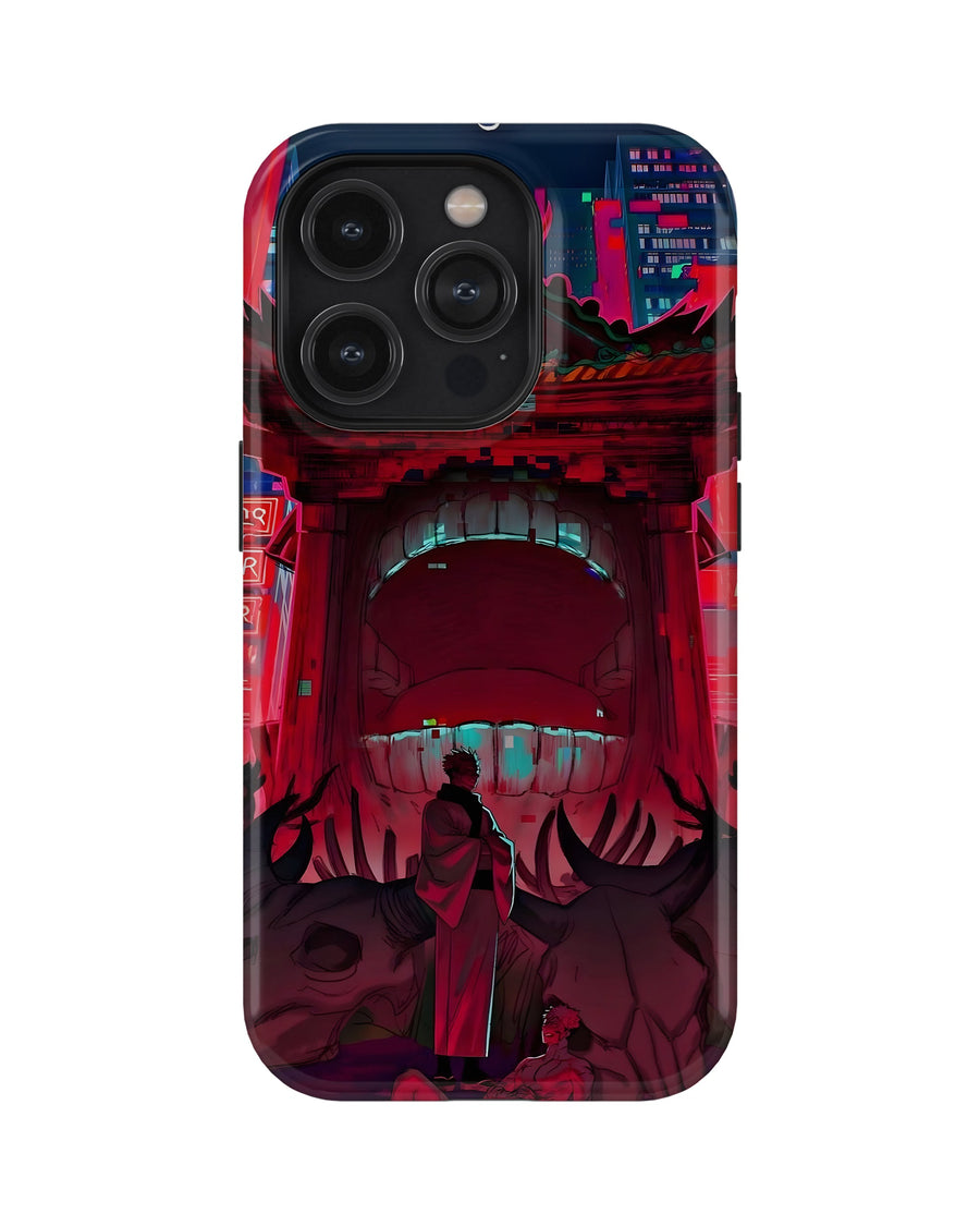 iPhone 14 Pro Tank Case | Anime (The Shrine)