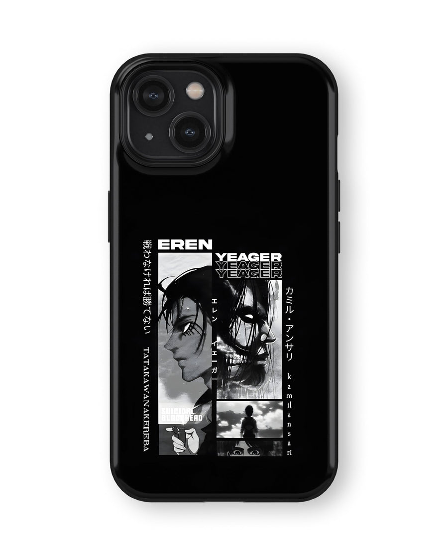 iPhone 14 Tank Case | Anime (Eren Yeager)