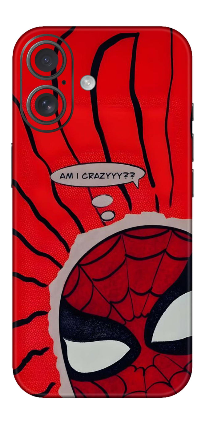 Marvel Mobile Skin (Am I Crazy Spidey) - All Mobile Available