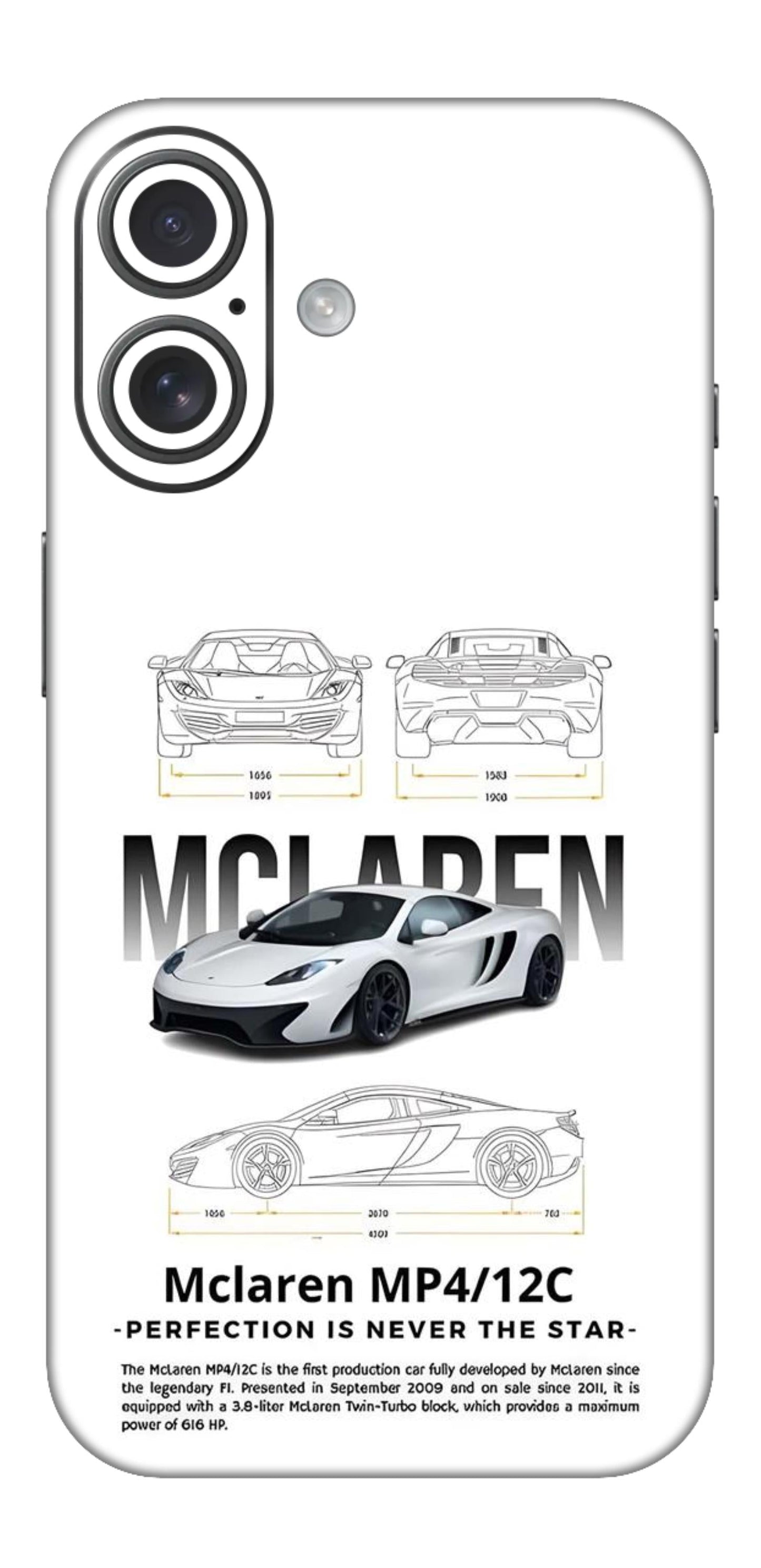 Sports Cars Mobile Skin (Mclaren Mp 4) - All Mobile Available