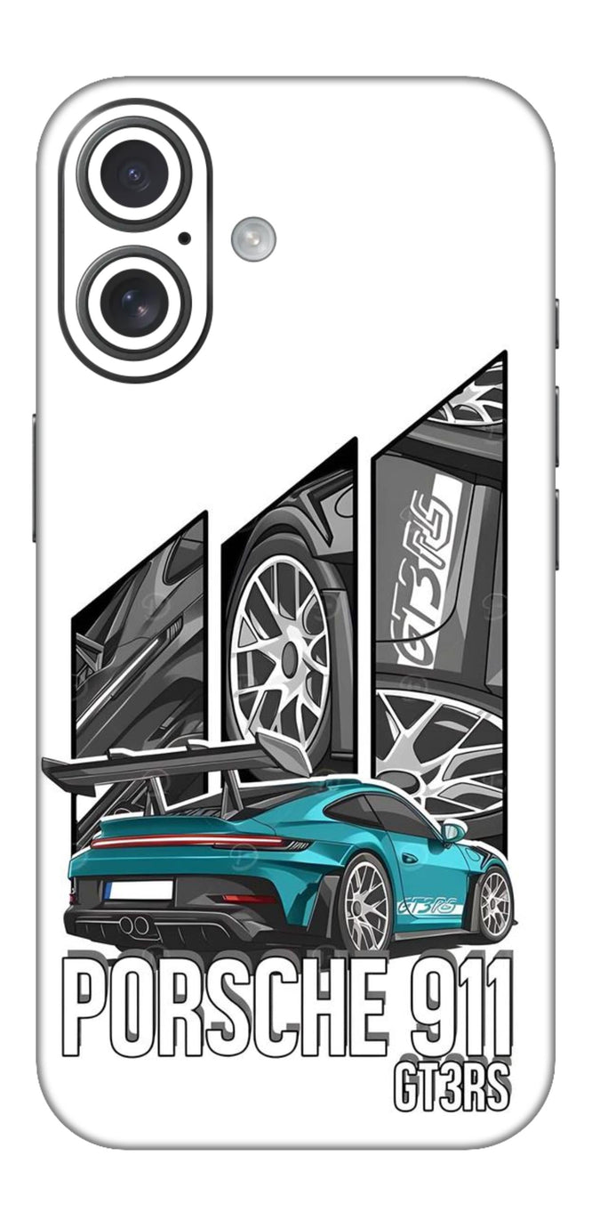 Sports Cars Mobile Skin (Porsche 911 Gt 3 Rs) - All Mobile Available
