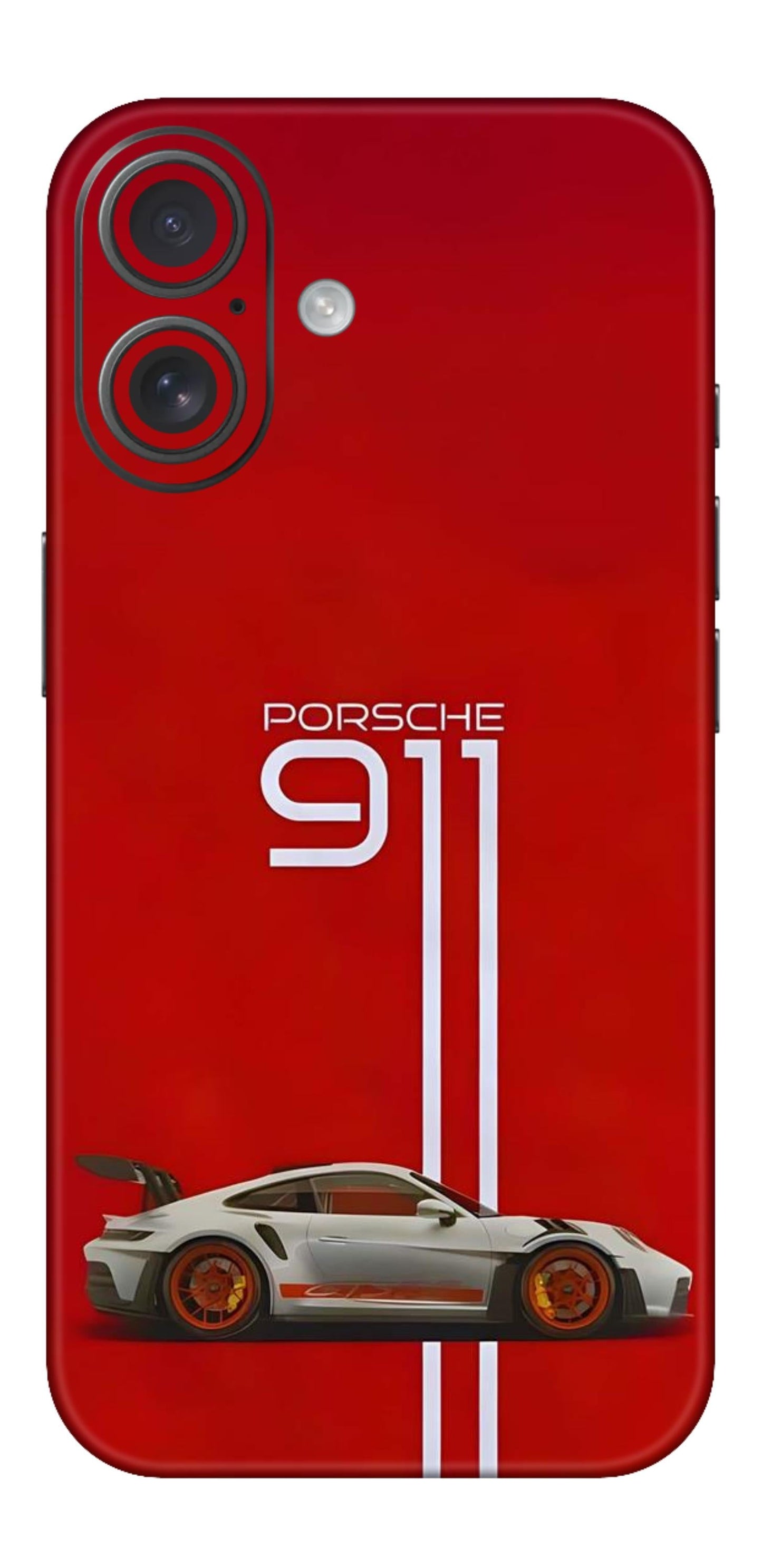 Sports Cars Mobile Skin (Porsche 911 Red) - All Mobile Available
