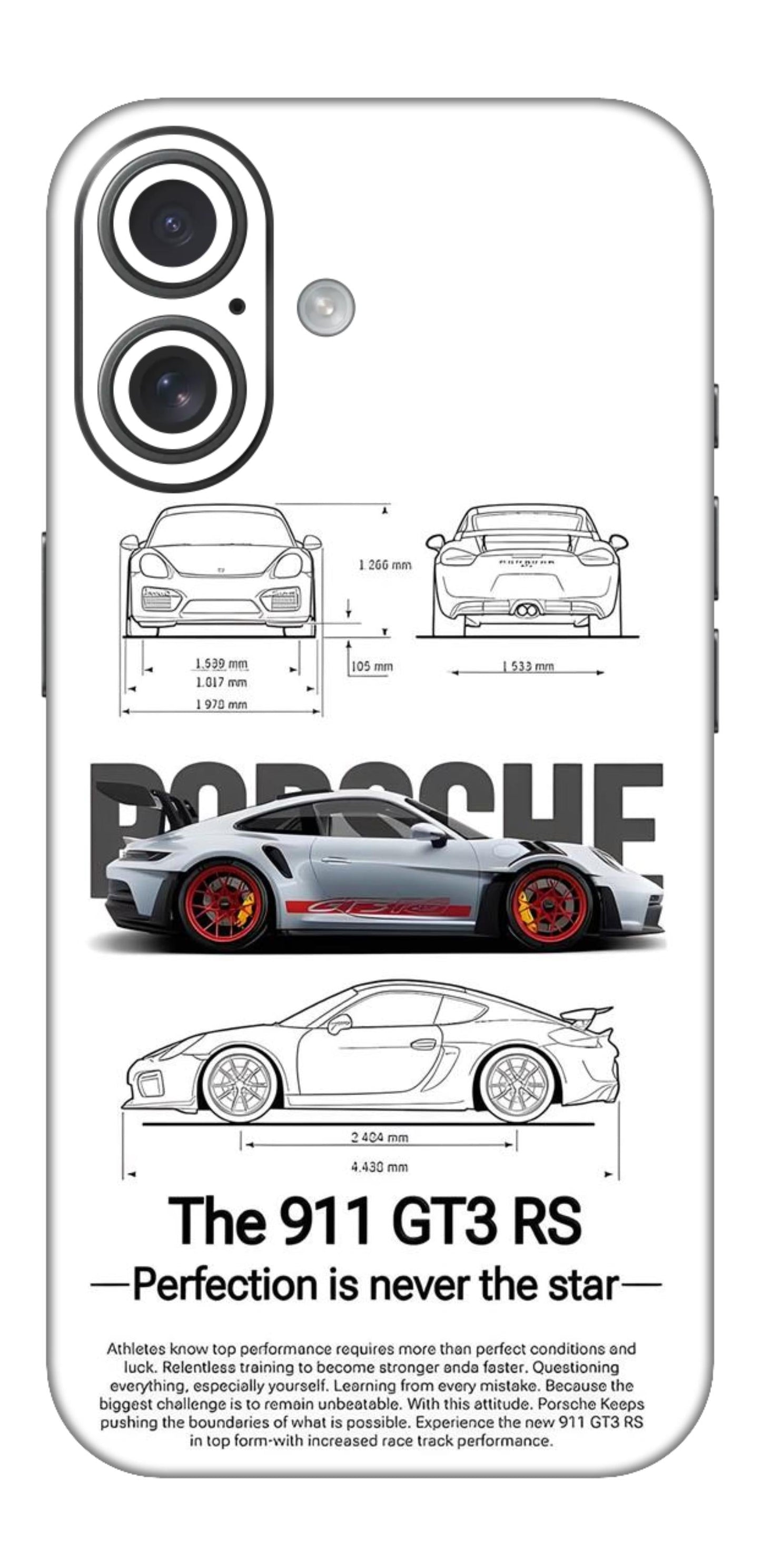 Sports Cars Mobile Skin (Porsche The 911 Gt 3 Rs) - All Mobile Available