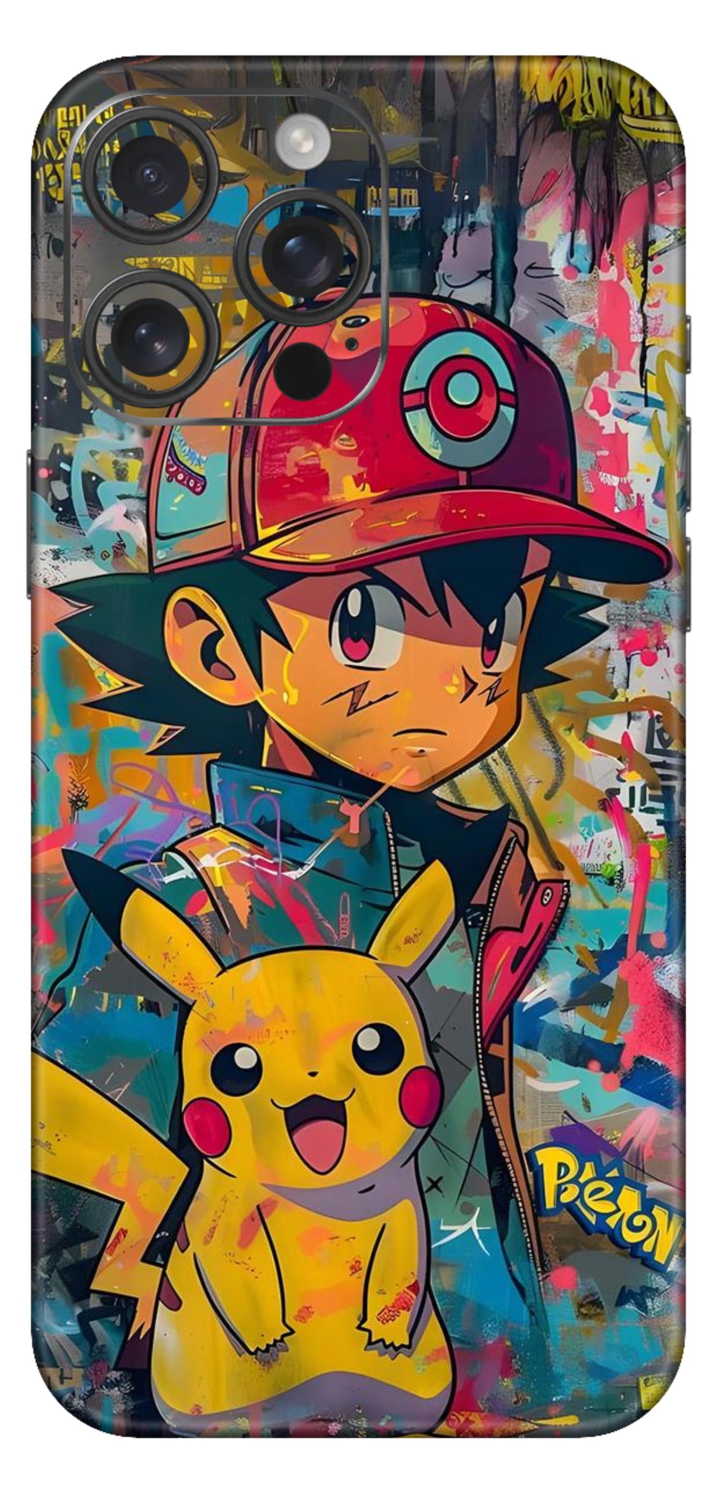 Cartoon Mobile Skin (Ash Ketchum) - All Mobile Available