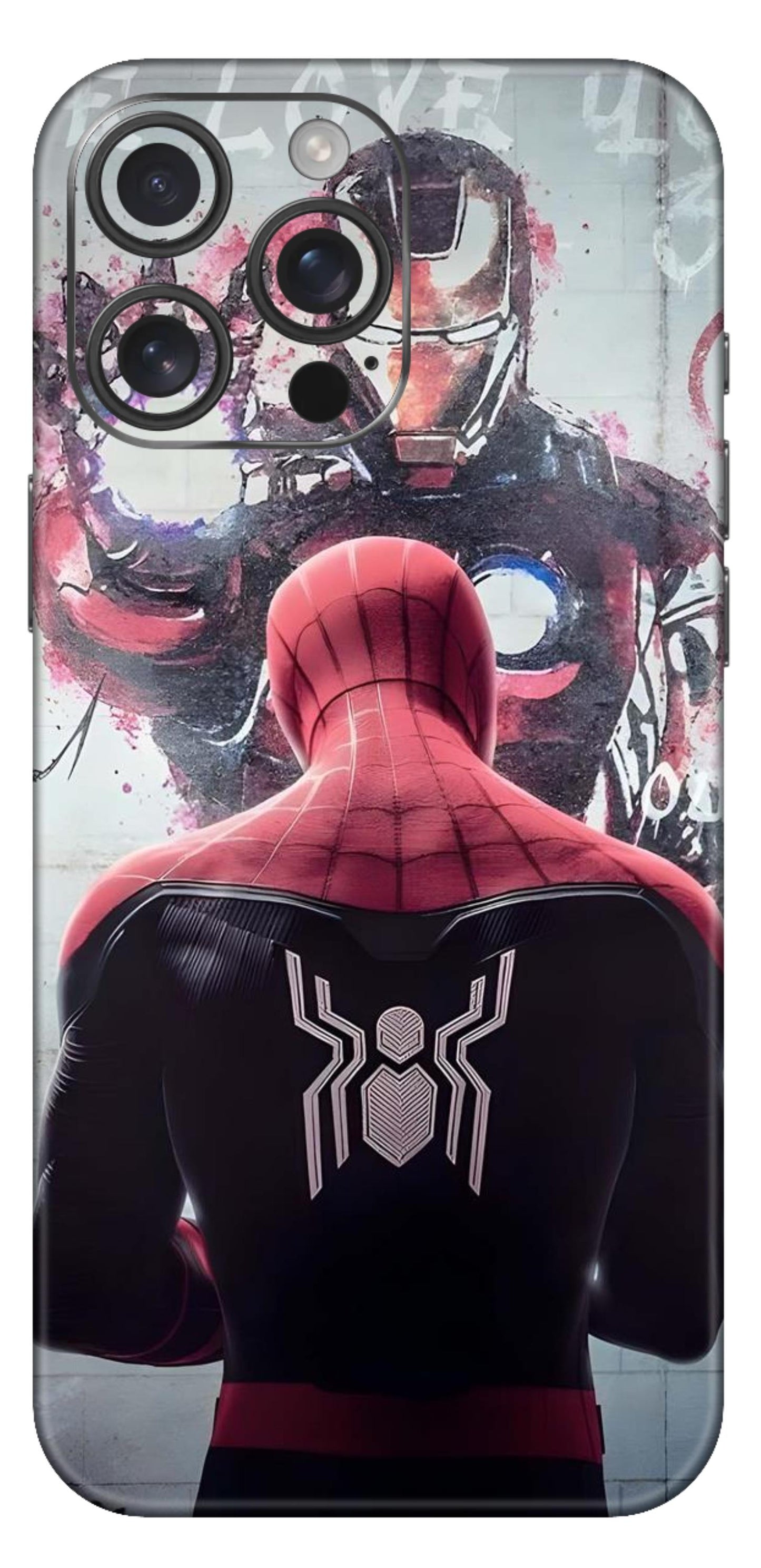 Marvel Mobile Skin (Iron Man X Spiderman) - All Mobile Available