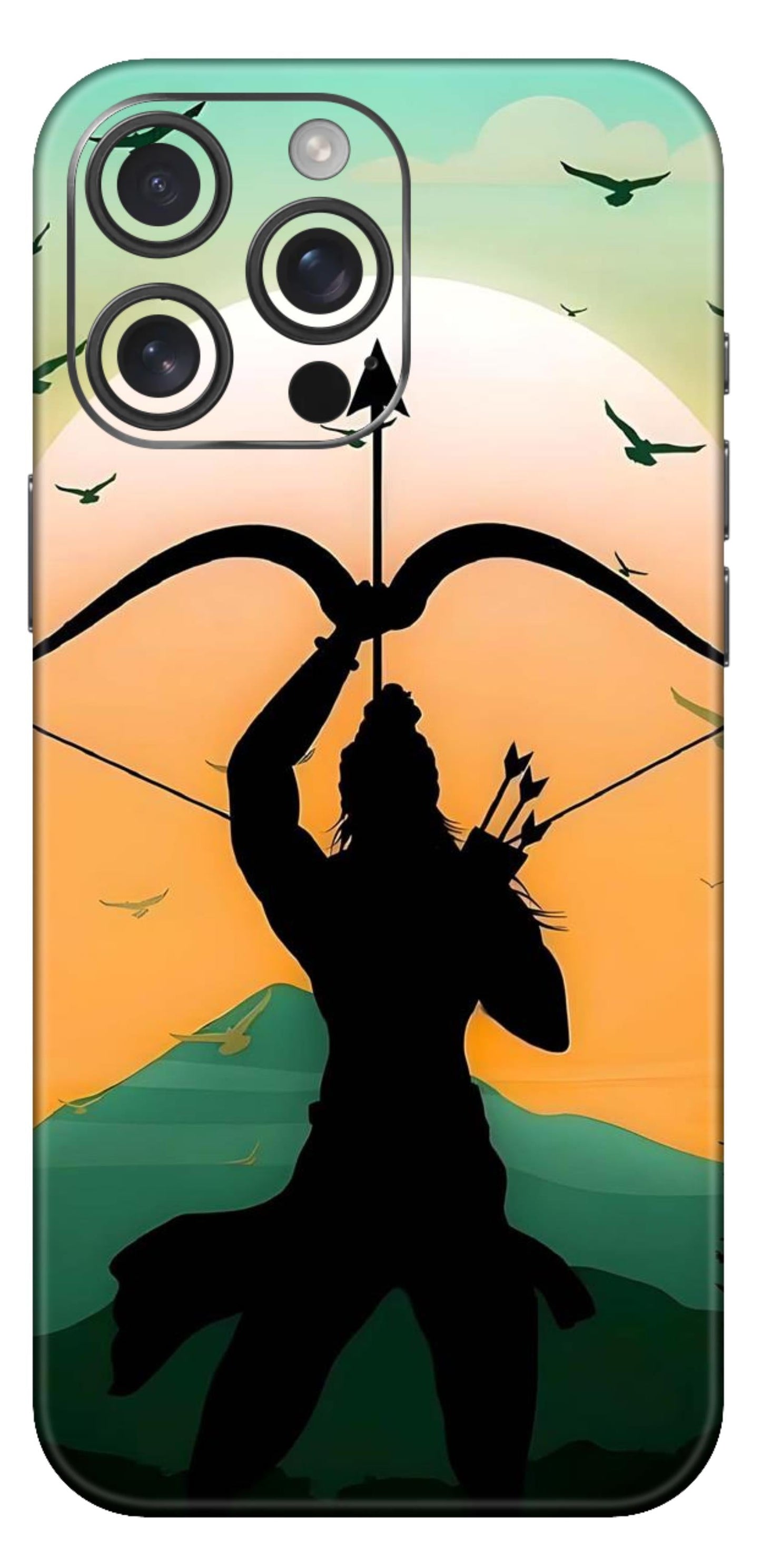 Hindu Gods Mobile Skin (Jai Shree Ram) - All Mobile Available