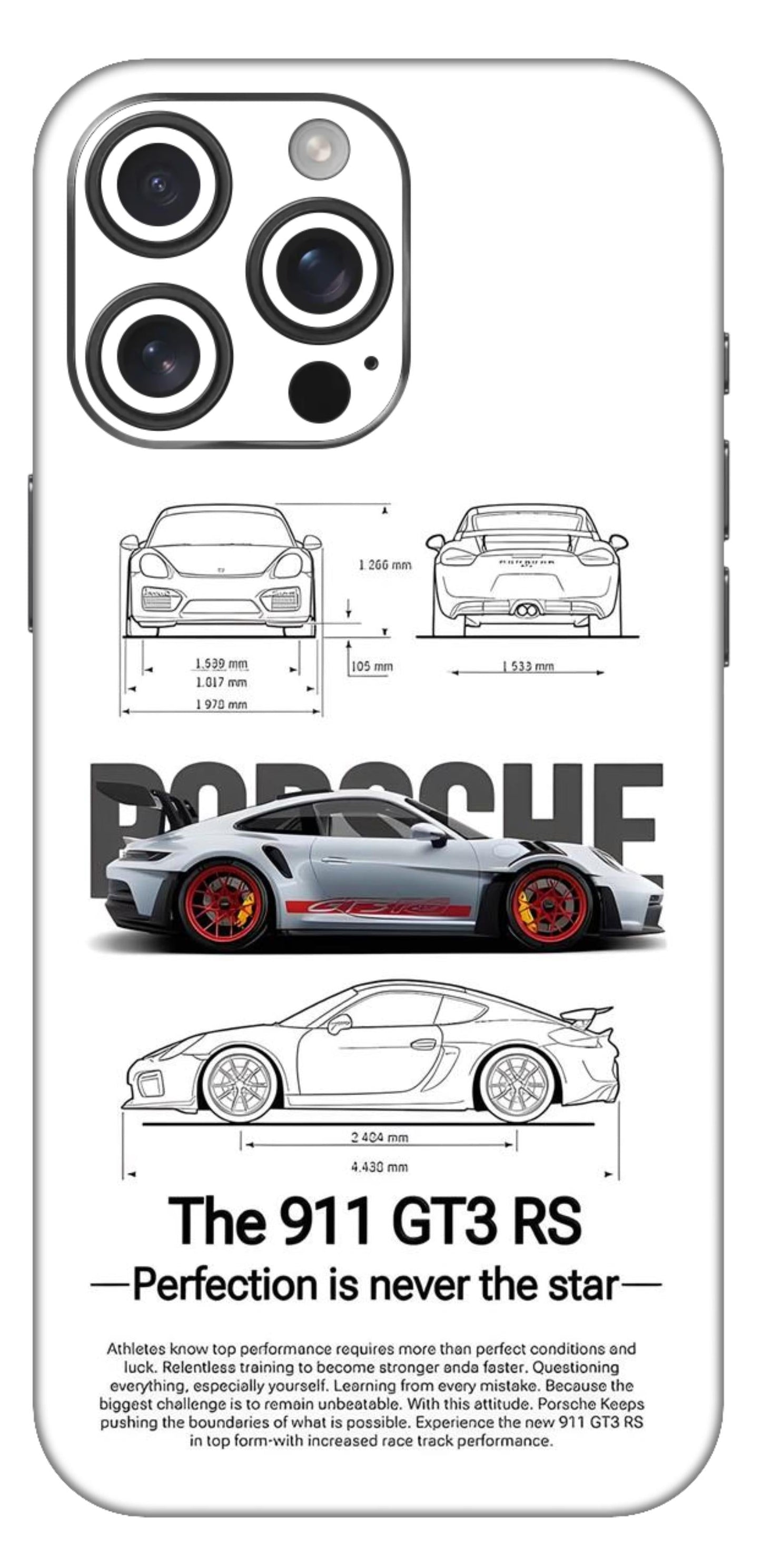 Sports Cars Mobile Skin (Porsche The 911 Gt 3 Rs) - All Mobile Available