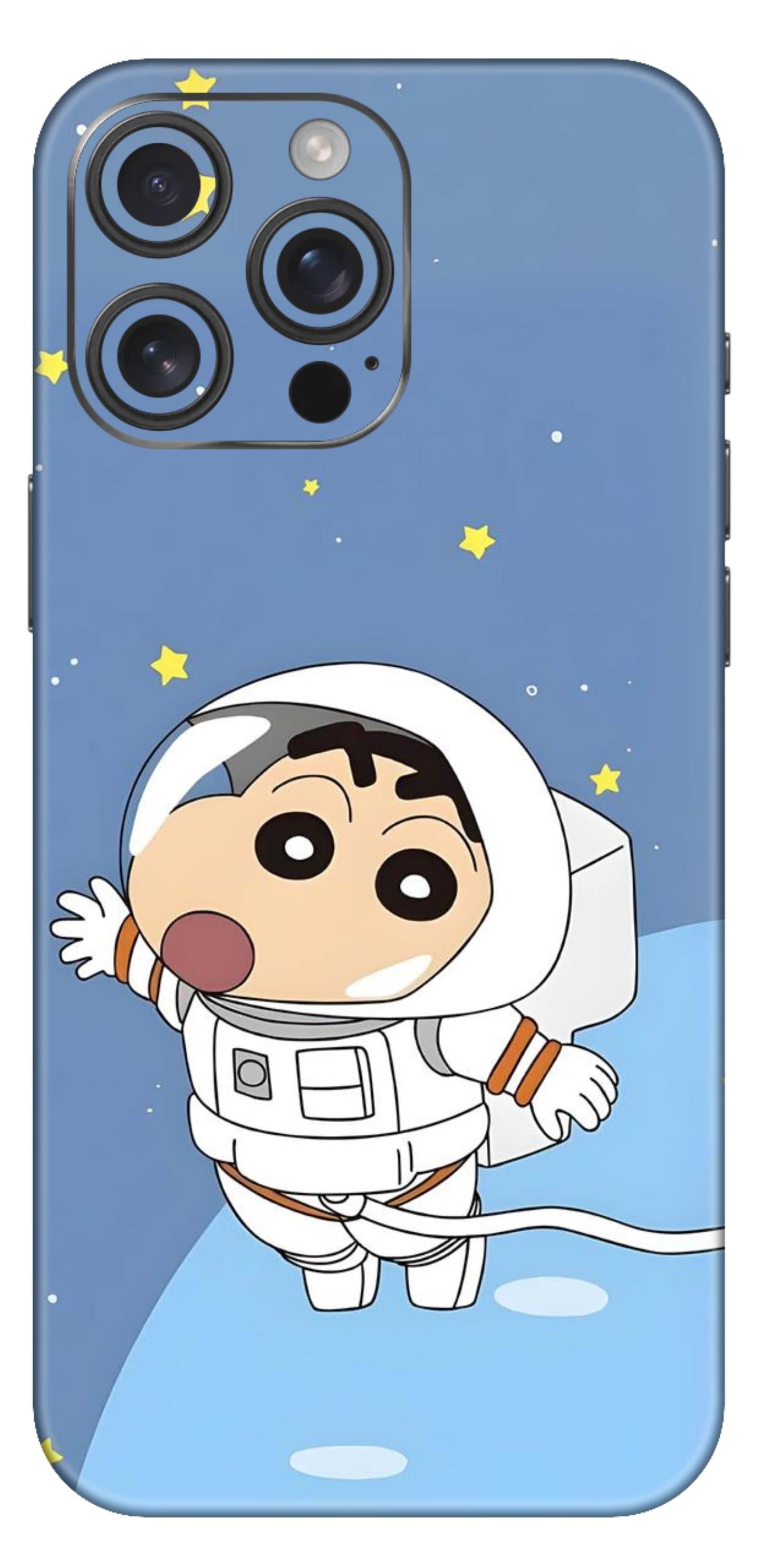 Cartoon Mobile Skin (Space Shinchan) - All Mobile Available