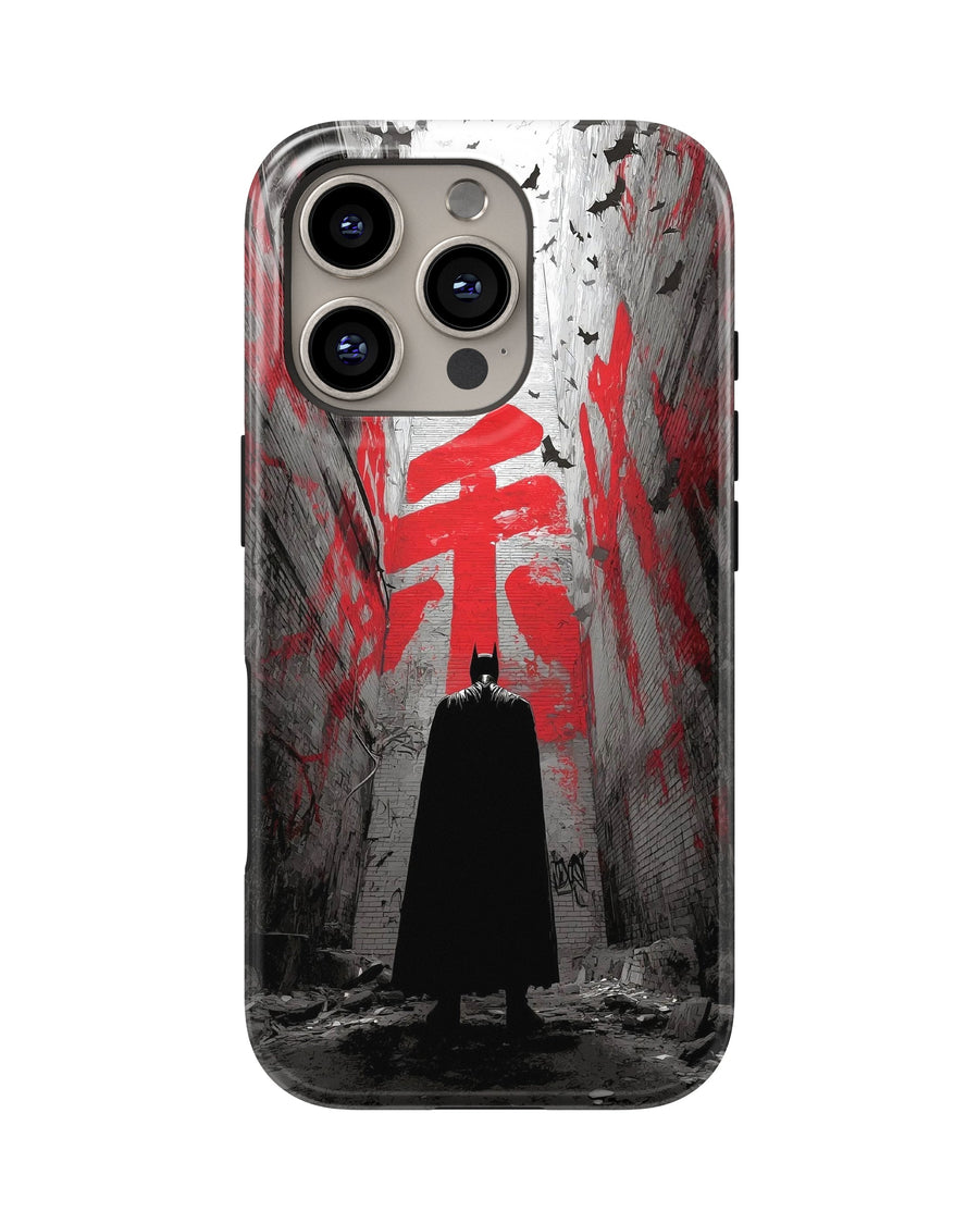 iPhone 16 Pro Tank Case | Superhero (Dark Alley)