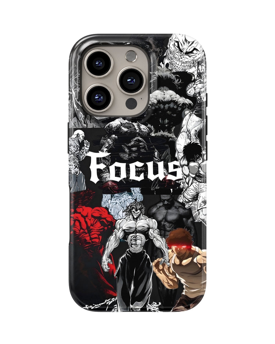 iPhone 16 Pro Max Tank Case | Anime (Focus Mode)