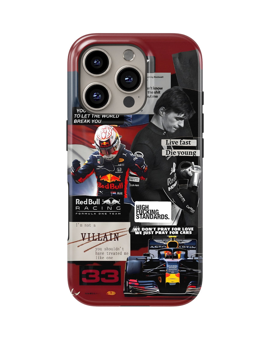 iPhone 16 Pro Max Tank Case | Formula 1 (Max Verstappen)