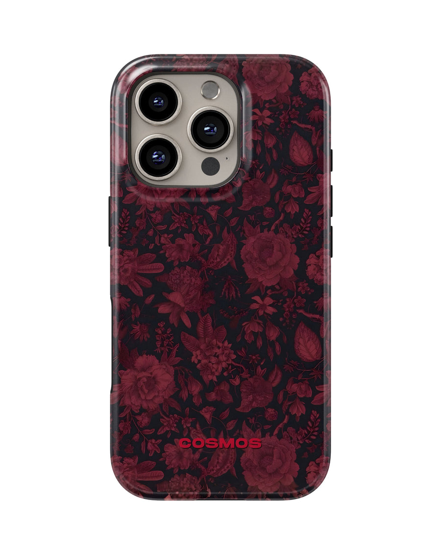 iPhone 16 Pro Max Tank Case | Textures (Midnight Rose)