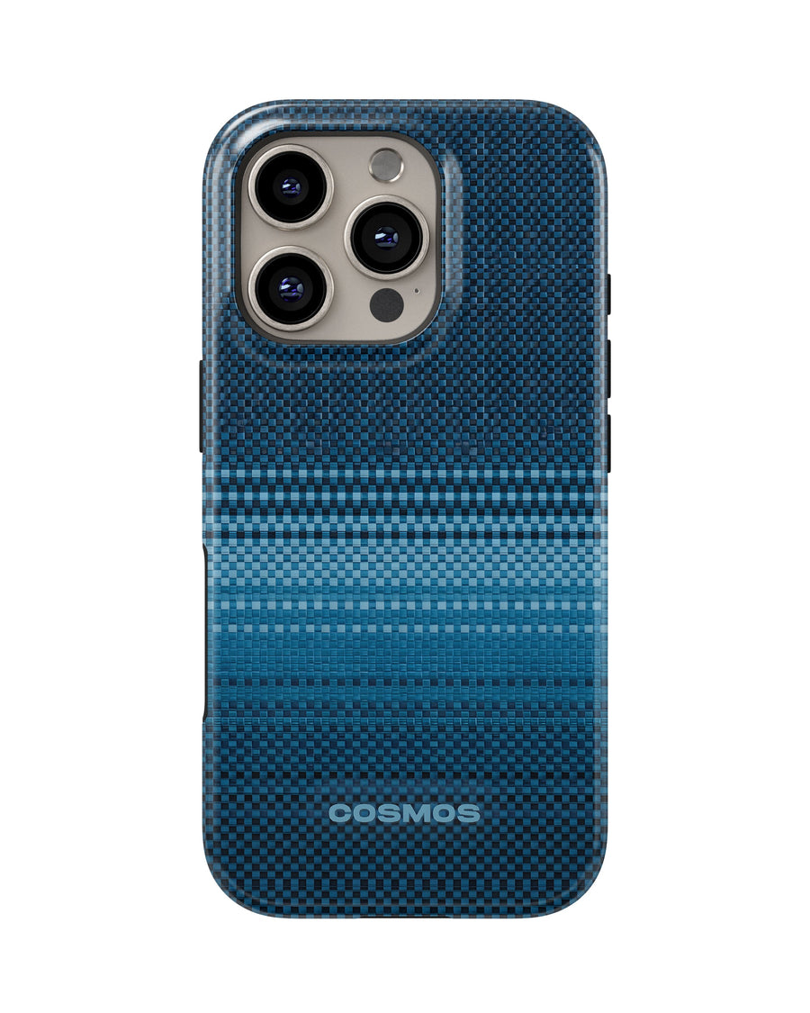 iPhone 16 Pro Max Tank Case | Textures (Ocean Stitch)