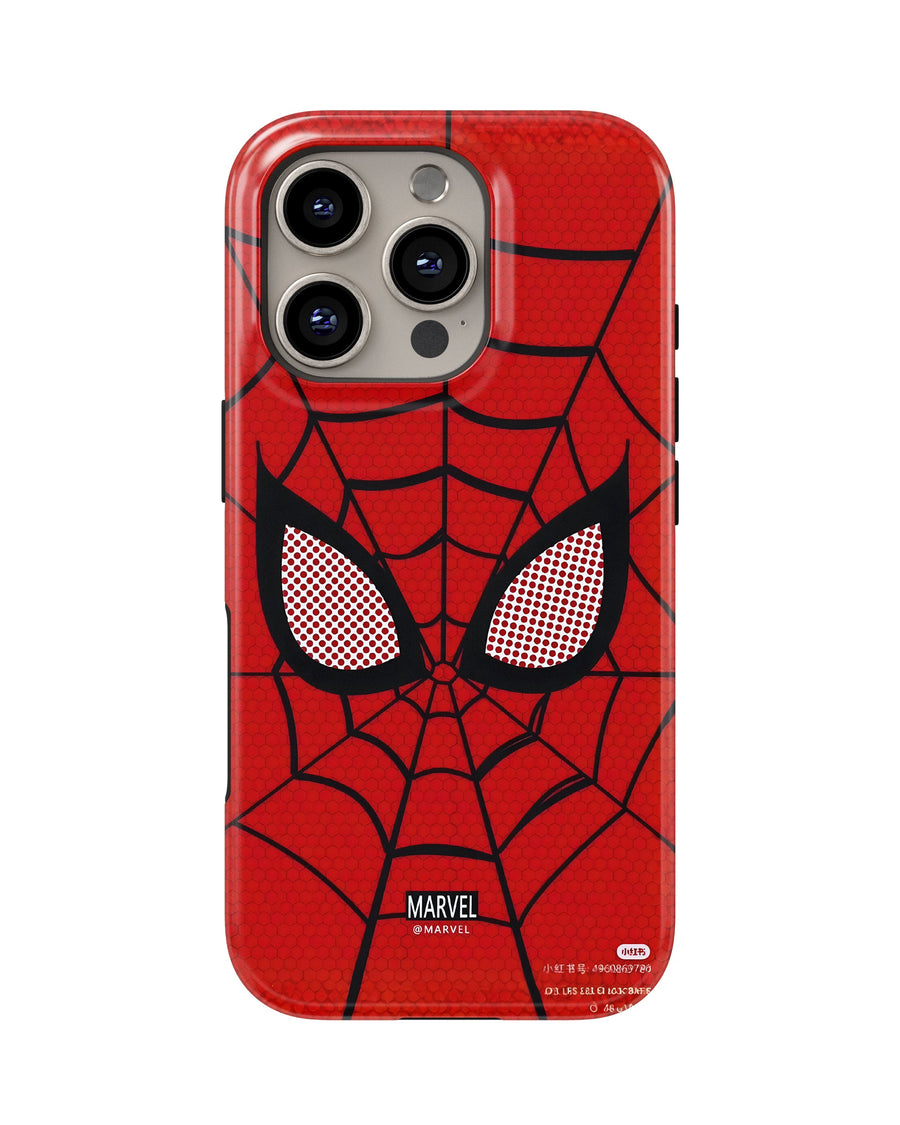 iPhone 16 Pro Max Tank Case | Superhero (Spider Web)