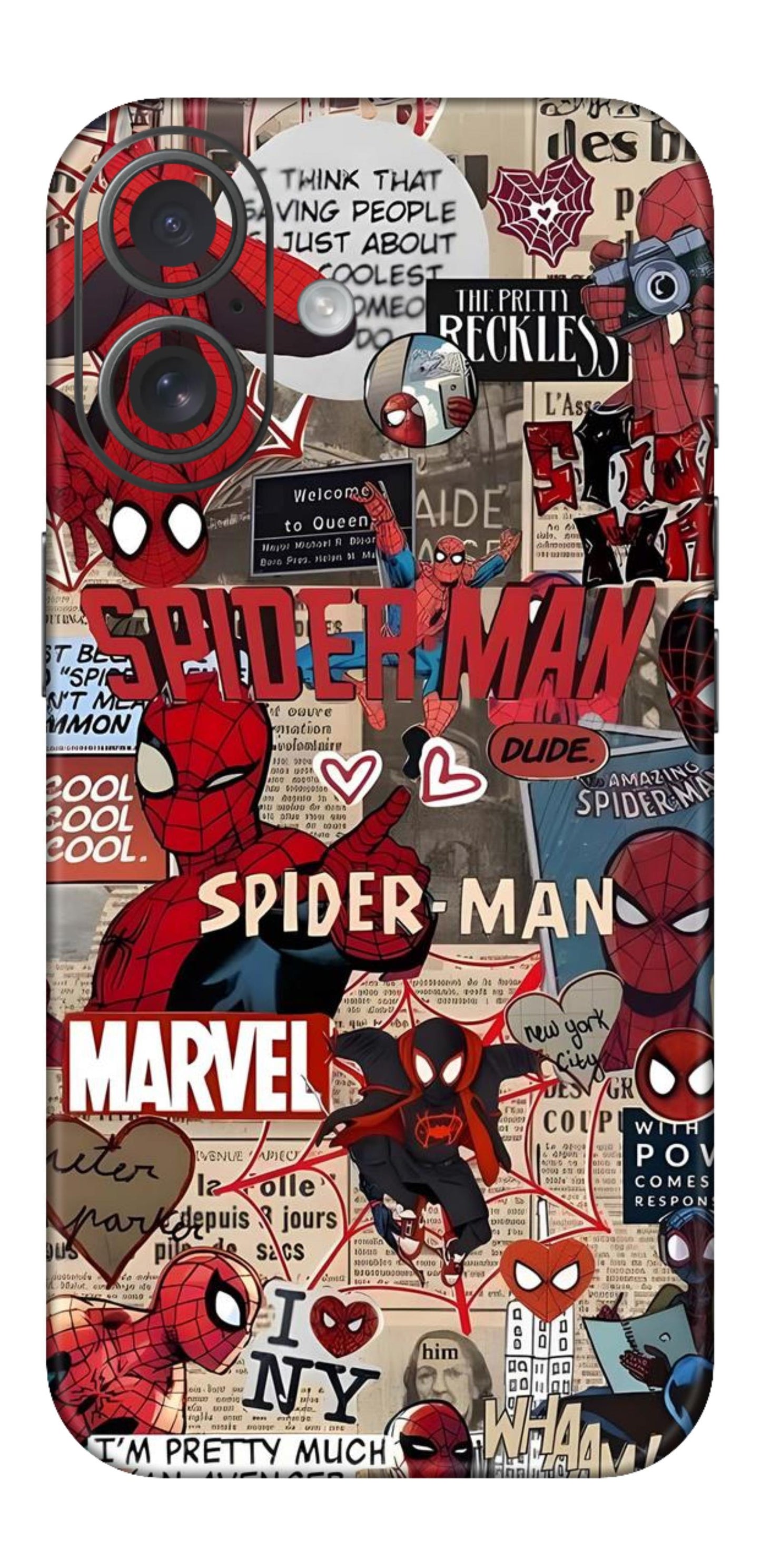 Marvel Mobile Skin (Spiderman) - All Mobile Available
