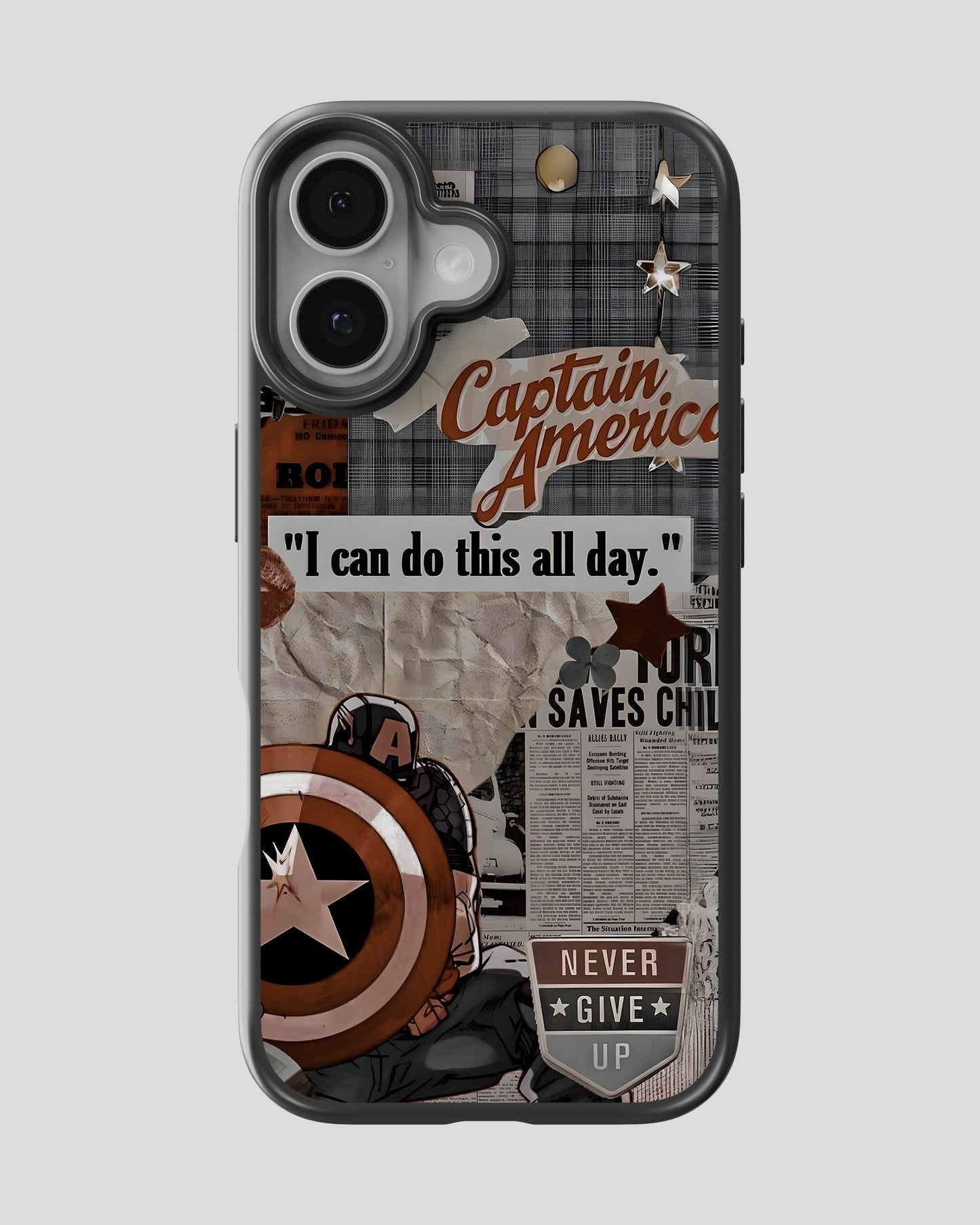 Marvel Glass Mobile Cover