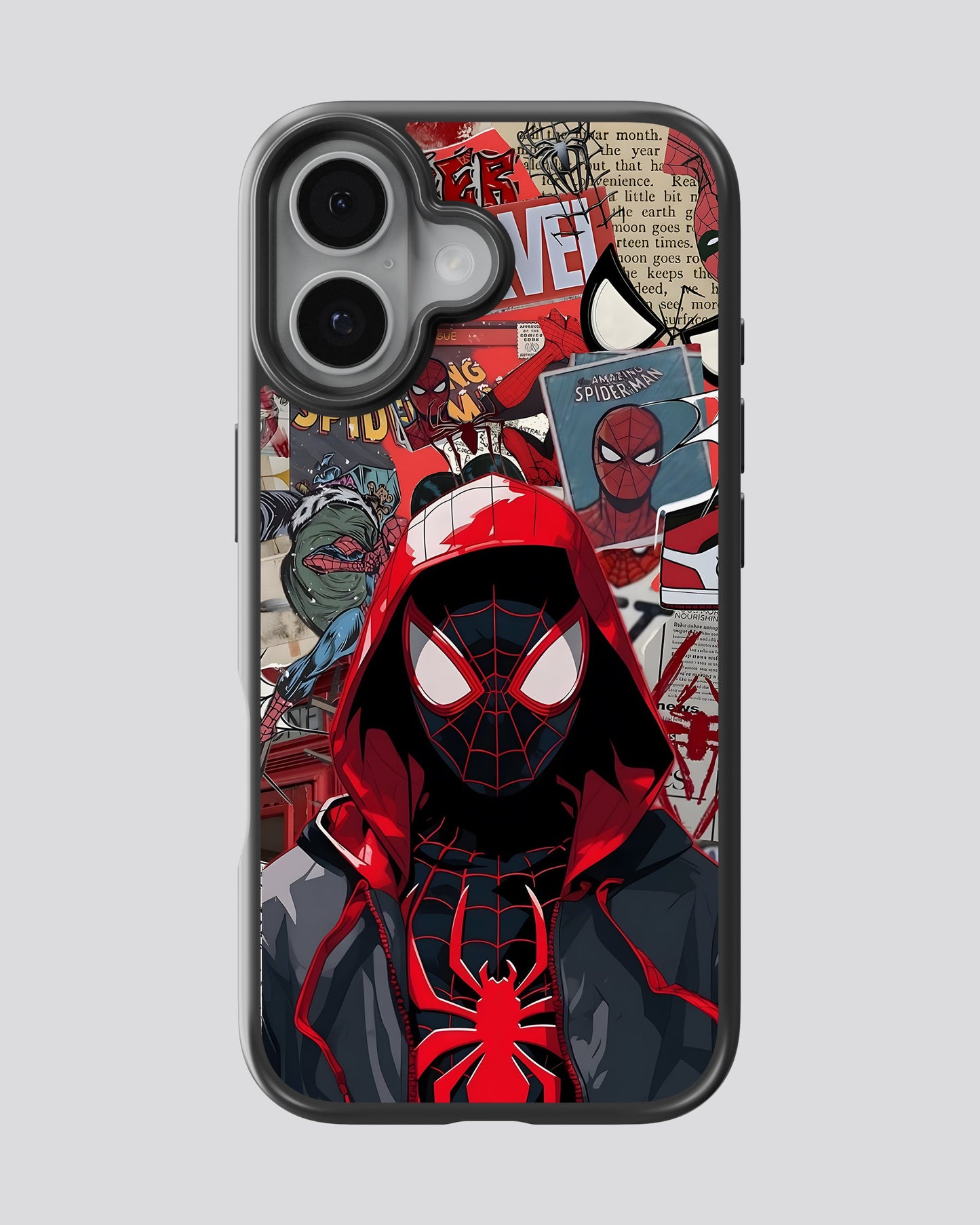 Marvel Glass Mobile Cover