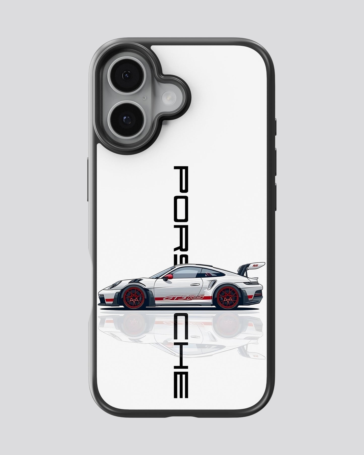 Sports Car Glass Mobile Cover
