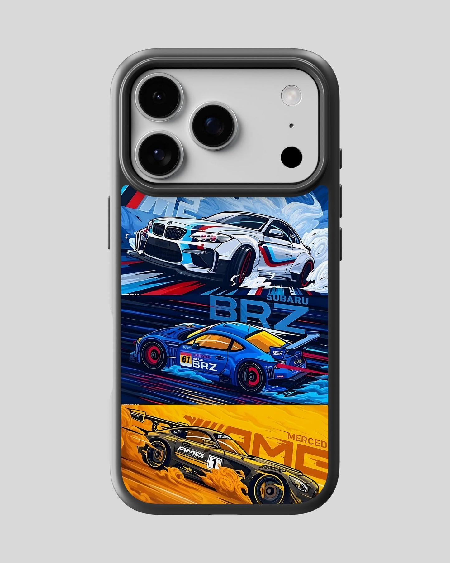 Sports Car Glass Mobile Cover