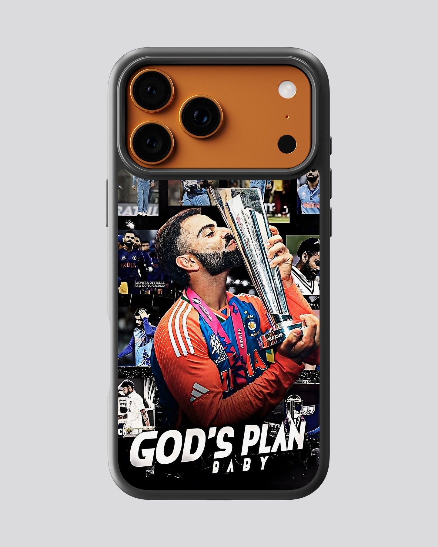 Cricket Glass Mobile Cover