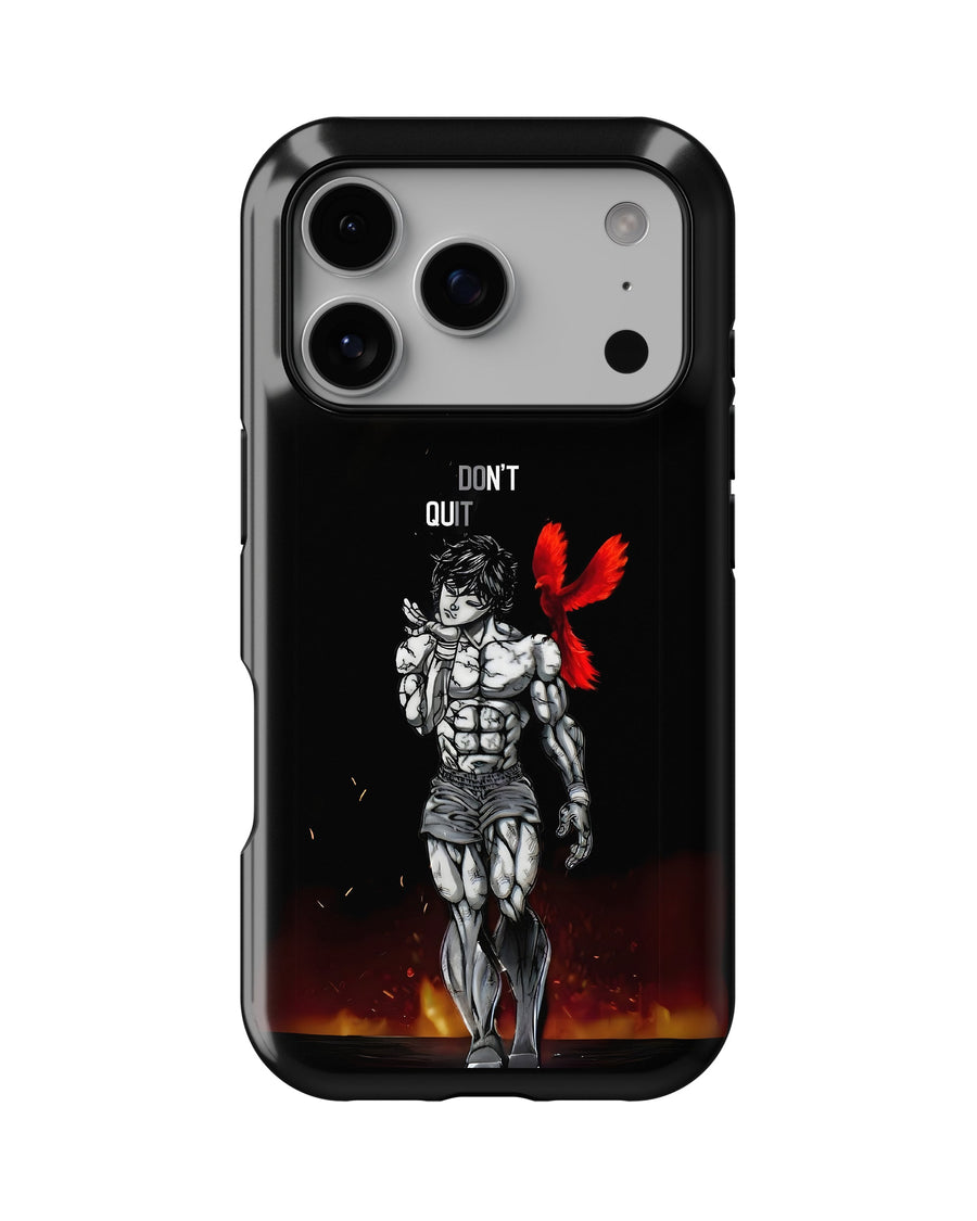 iPhone 17 Pro Max Tank Case | Anime (Dont Quit)