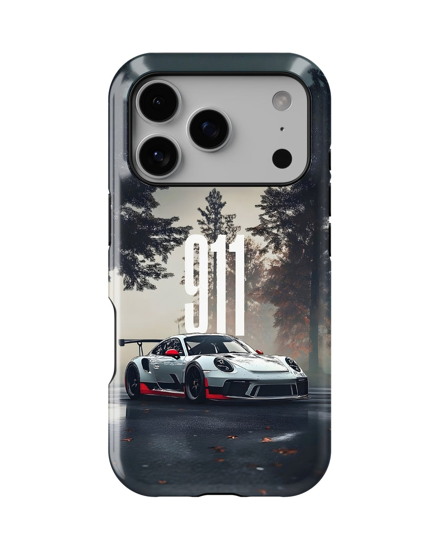 iPhone 17 Pro Max Tank Case | Sports Car (Forest Run)