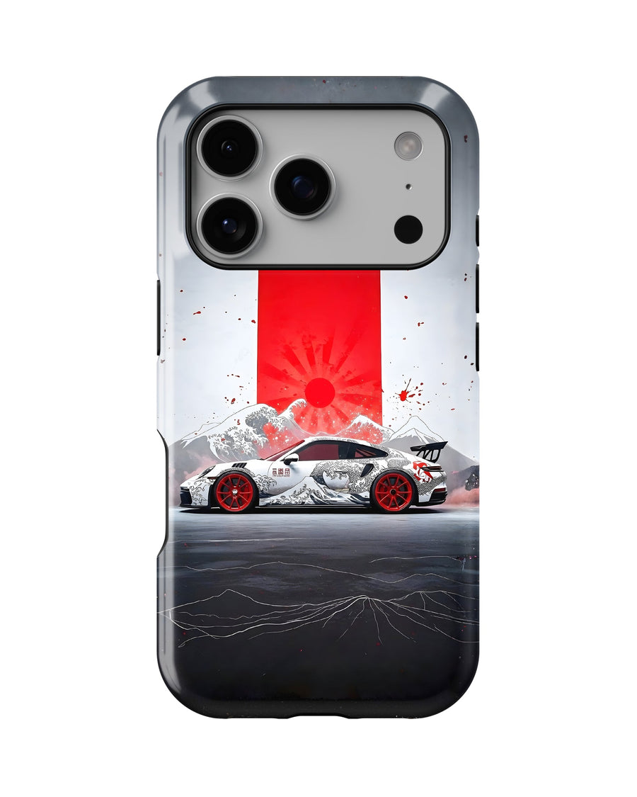 iPhone 17 Pro Max Tank Case | Sports Car (Rising Apex)