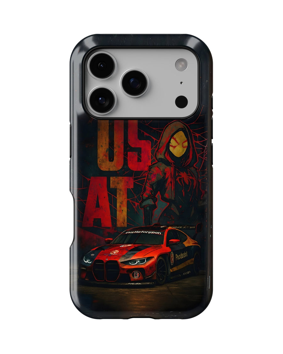 iPhone 17 Pro Max Tank Case | Sports Car (Urban Outlaw)