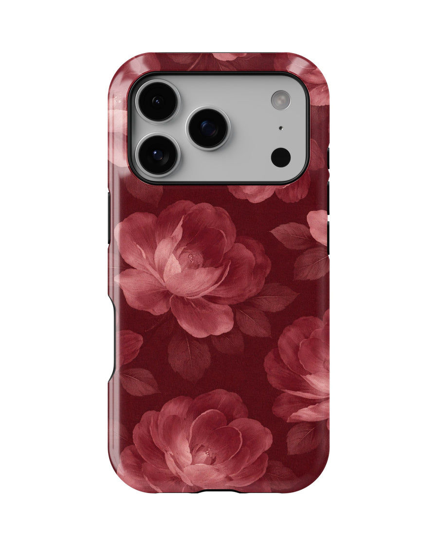 iPhone 17 Pro Max Tank Case | Girls Aesthetics (Velvet Bloom)