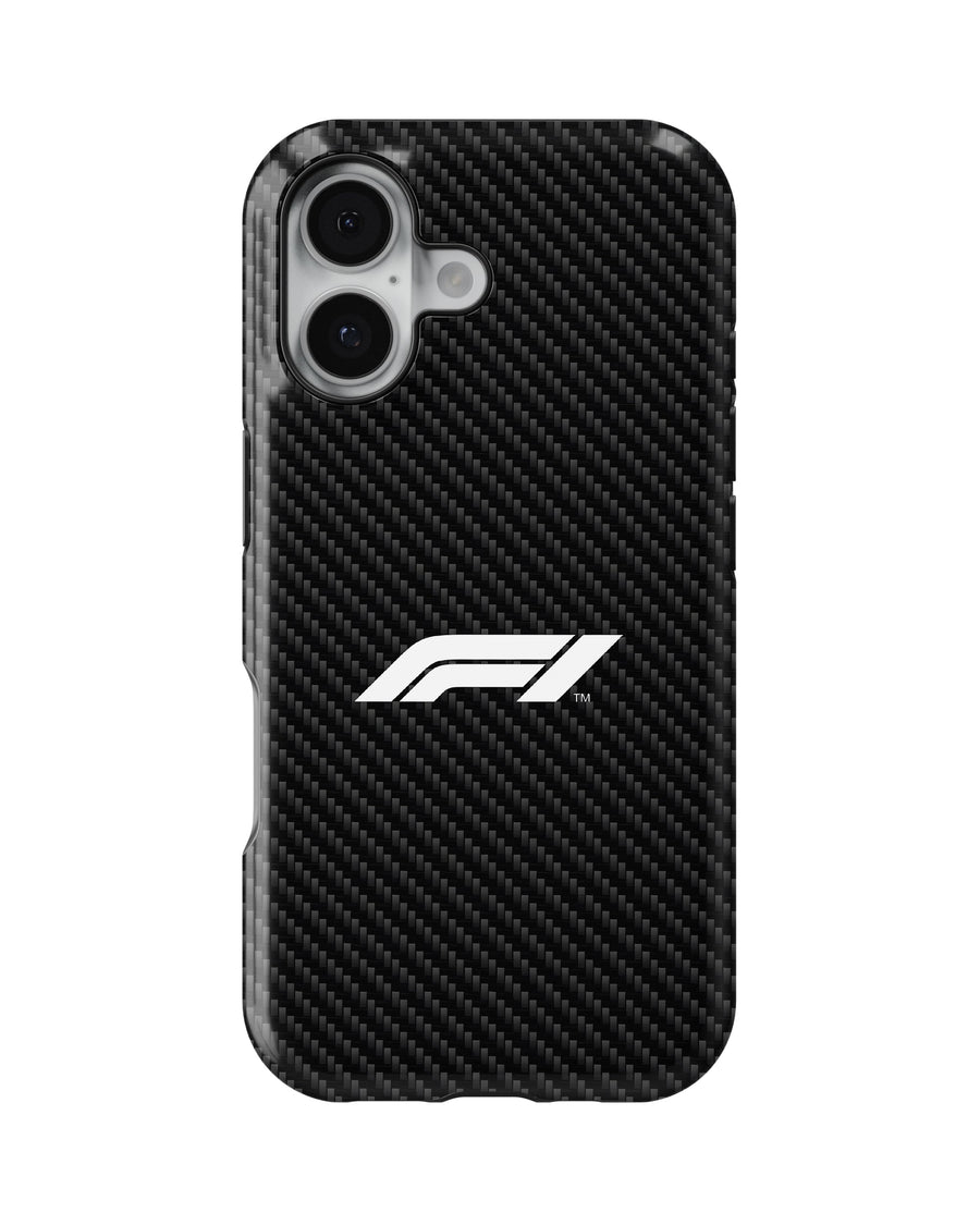 iPhone 16 Tank Case | Formula 1 (Carbon Grid)