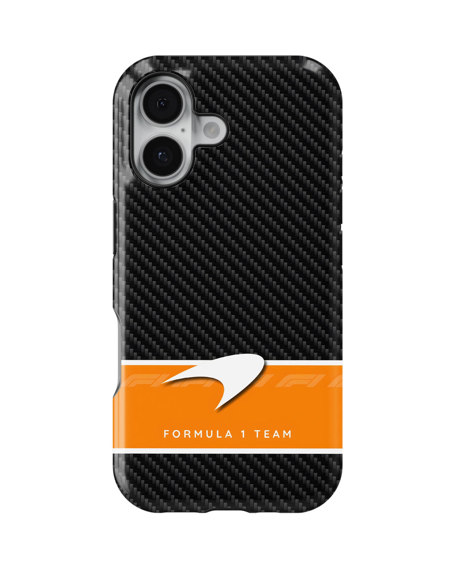 iPhone 17 Tank Case | Formula 1 (Carbon McLaren)