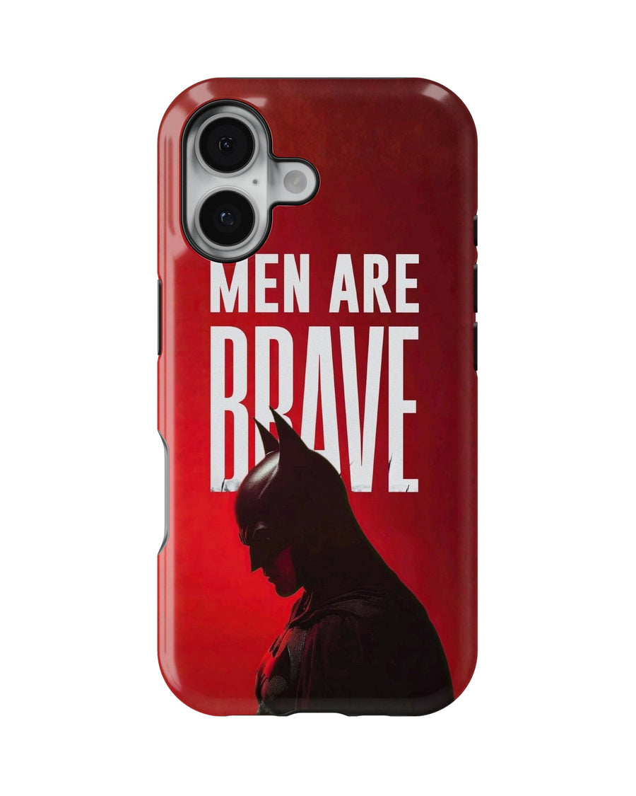 iPhone 17 Tank Case | Superhero (Men are Brave)