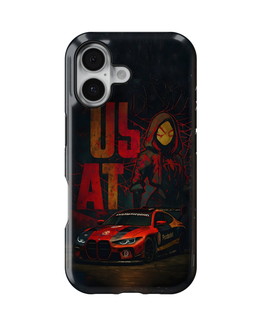 iPhone 16 Tank Case | Sports Car (Urban Outlaw)
