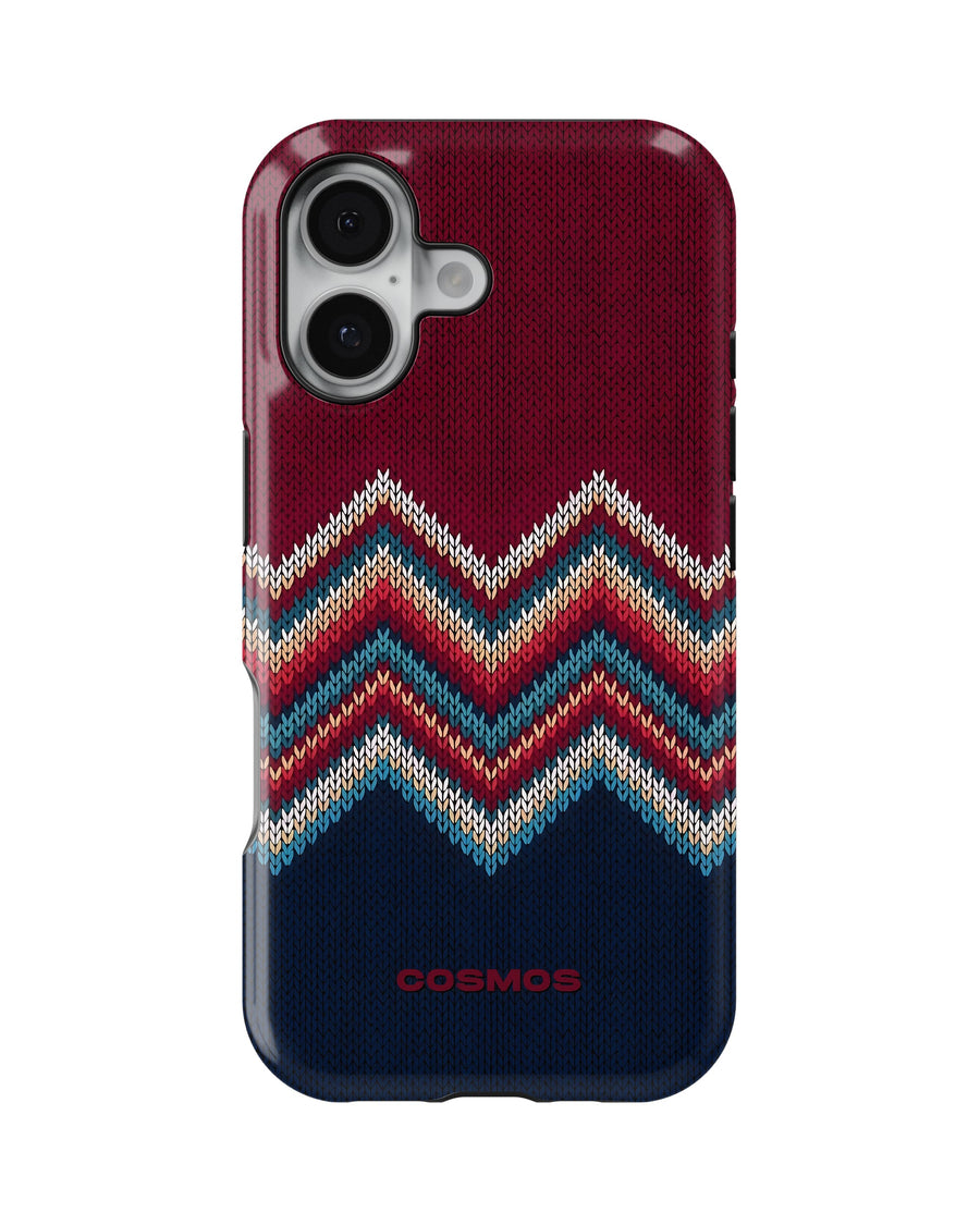 iPhone 17 Tank Case | Textures (Winter Chevron)