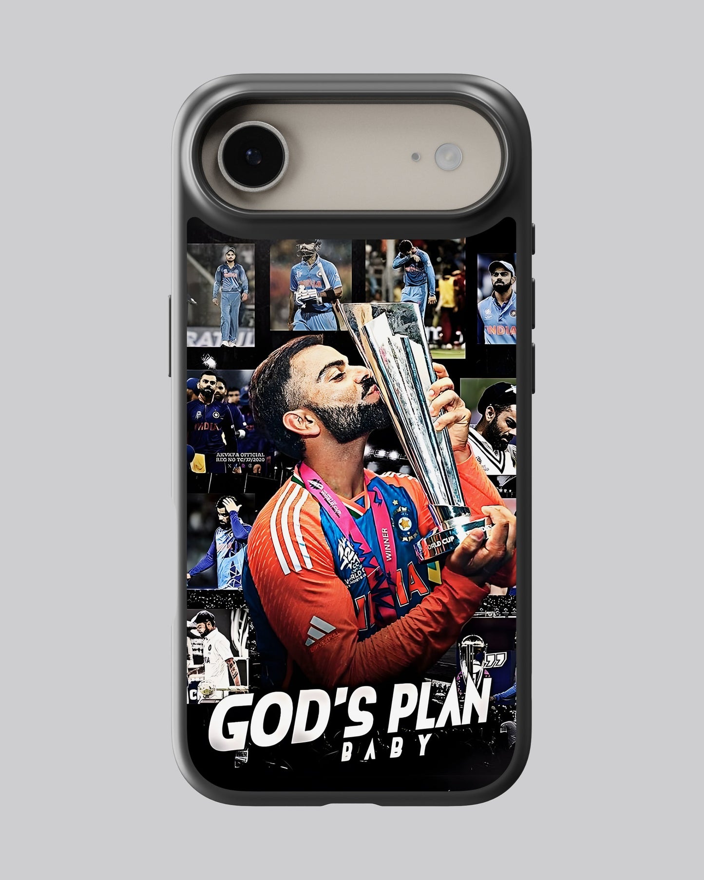 Cricket Glass Mobile Cover