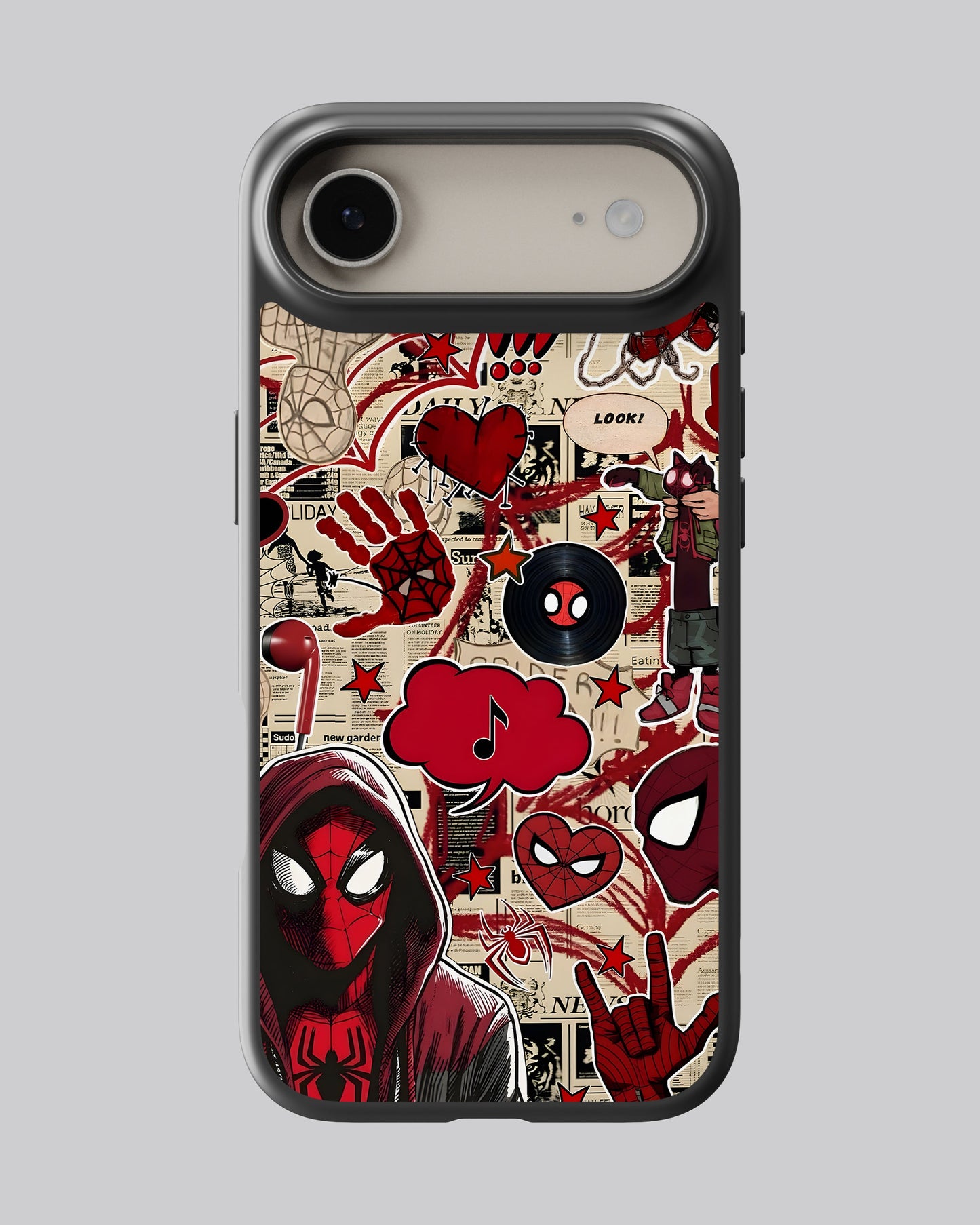 Marvel Glass Mobile Cover