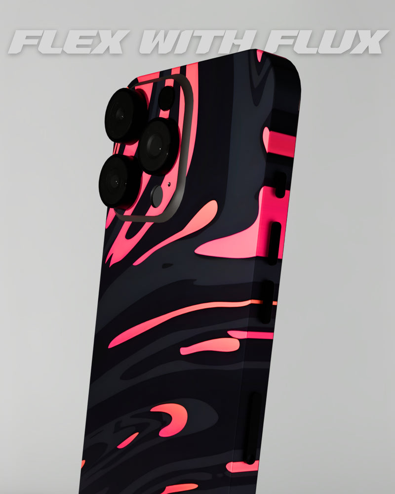 Flux Mobile Skins and Wraps - Crimson Fade