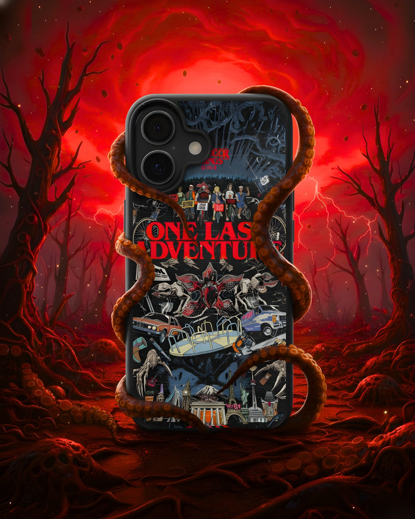 Stranger Things Mobile Cover | One Last Adventure