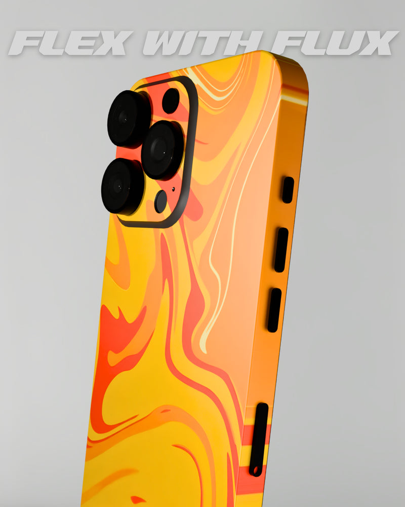Flux Mobile Skins and Wraps - Solar Melt