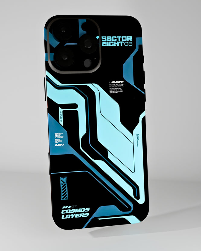 Meta Morph Mobile Skins and Wraps - Midnight Pulse