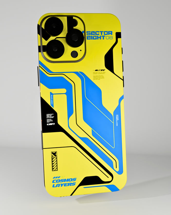 Meta Morph Mobile Skins and Wraps - Neon Vortex