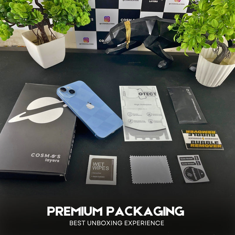 Transparent Mobile Skin Wrap | Back Panel Protector - 4 Layers