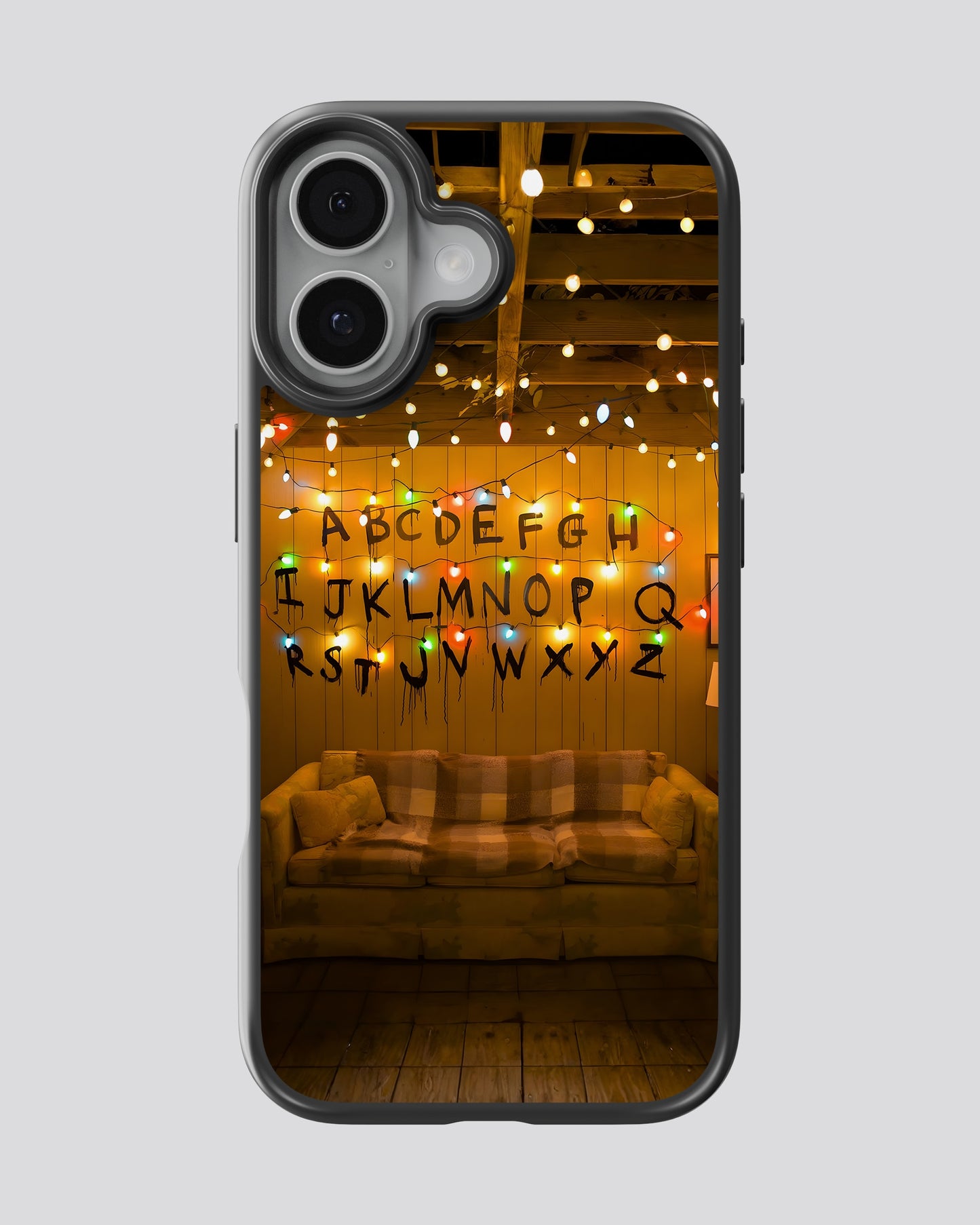 Stranger Things Mobile Cover | Alphabet Wall