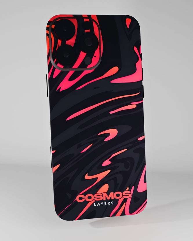Flux Mobile Skins and Wraps - Crimson Fade