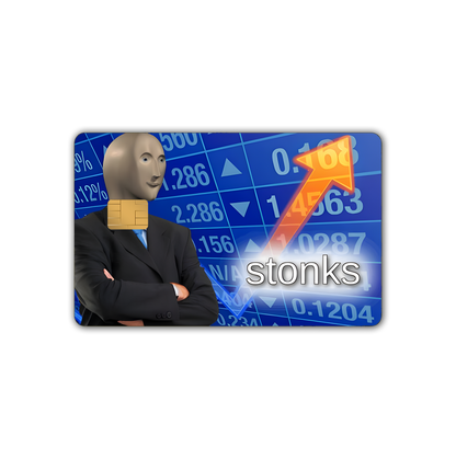 Stonks - Card Skin